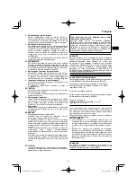 Preview for 47 page of HIKOKI C 3606DPA Handling Instructions Manual