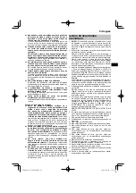 Preview for 95 page of HIKOKI C 3606DPA Handling Instructions Manual