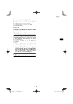 Preview for 131 page of HIKOKI C 3606DPA Handling Instructions Manual