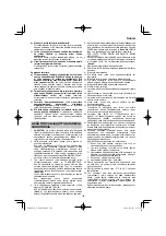 Preview for 149 page of HIKOKI C 3606DPA Handling Instructions Manual