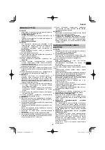 Preview for 155 page of HIKOKI C 3606DPA Handling Instructions Manual