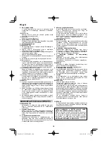 Preview for 200 page of HIKOKI C 3606DPA Handling Instructions Manual