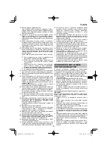 Preview for 207 page of HIKOKI C 3606DPA Handling Instructions Manual