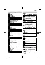 Preview for 209 page of HIKOKI C 3606DPA Handling Instructions Manual