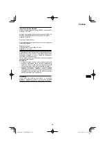 Preview for 215 page of HIKOKI C 3606DPA Handling Instructions Manual