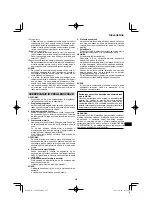 Preview for 255 page of HIKOKI C 3606DPA Handling Instructions Manual