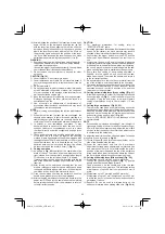 Предварительный просмотр 25 страницы HIKOKI C 3607DRA Handling Instructions Manual