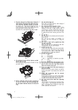 Предварительный просмотр 6 страницы HIKOKI C 3607DWA Handling Instructions Manual