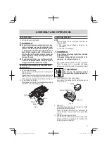 Предварительный просмотр 13 страницы HIKOKI C 3607DWA Handling Instructions Manual