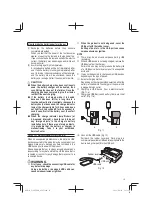 Предварительный просмотр 15 страницы HIKOKI C 3607DWA Handling Instructions Manual