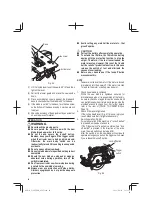 Предварительный просмотр 20 страницы HIKOKI C 3607DWA Handling Instructions Manual