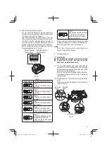 Предварительный просмотр 21 страницы HIKOKI C 3607DWA Handling Instructions Manual