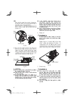 Предварительный просмотр 22 страницы HIKOKI C 3607DWA Handling Instructions Manual