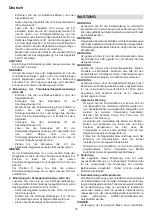 Preview for 76 page of HIKOKI C 3610DRJ (X) Handling Instructions Manual