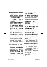 Предварительный просмотр 3 страницы HIKOKI C 6MEY Handling Instructions Manual