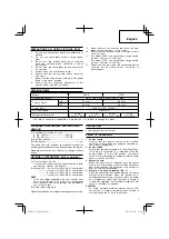 Preview for 7 page of HIKOKI C 6SS Handling Instructions Manual