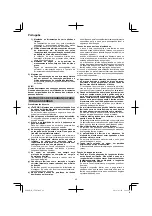 Preview for 42 page of HIKOKI C 7SB3 Handling Instructions Manual