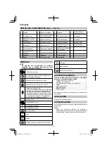 Preview for 44 page of HIKOKI C 7SB3 Handling Instructions Manual