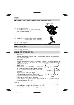 Preview for 20 page of HIKOKI C 7SS Handling Instructions Manual