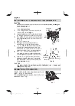 Предварительный просмотр 24 страницы HIKOKI C 7U3 Handling Instructions Manual