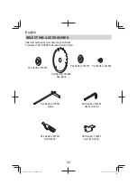 Предварительный просмотр 26 страницы HIKOKI C 7U3 Handling Instructions Manual