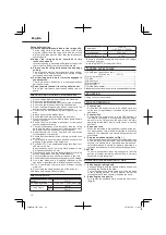 Preview for 10 page of HIKOKI C 7UY Handling Instructions Manual