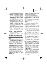 Preview for 29 page of HIKOKI C 7UY Handling Instructions Manual