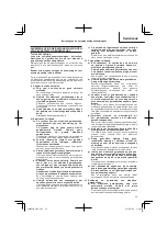 Preview for 35 page of HIKOKI C 7UY Handling Instructions Manual