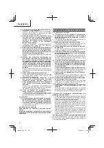 Preview for 36 page of HIKOKI C 7UY Handling Instructions Manual