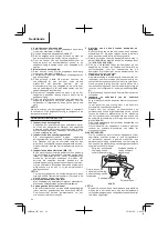 Preview for 40 page of HIKOKI C 7UY Handling Instructions Manual