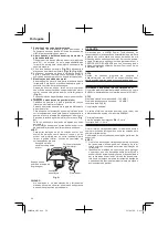 Preview for 54 page of HIKOKI C 7UY Handling Instructions Manual