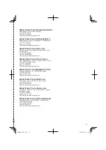 Preview for 57 page of HIKOKI C 7UY Handling Instructions Manual