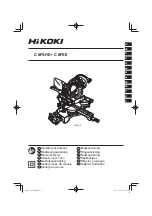 Предварительный просмотр 1 страницы HIKOKI C 8FSE Handling Instructions Manual