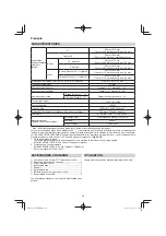 Предварительный просмотр 48 страницы HIKOKI C 8FSE Handling Instructions Manual