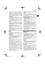 Предварительный просмотр 53 страницы HIKOKI C 8FSE Handling Instructions Manual