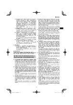 Предварительный просмотр 57 страницы HIKOKI C 8FSE Handling Instructions Manual