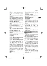 Preview for 65 page of HIKOKI C 8FSE Handling Instructions Manual