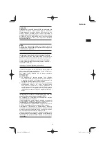 Preview for 67 page of HIKOKI C 8FSE Handling Instructions Manual