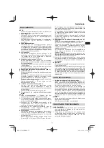 Предварительный просмотр 73 страницы HIKOKI C 8FSE Handling Instructions Manual