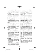 Preview for 76 page of HIKOKI C 8FSE Handling Instructions Manual