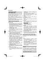 Preview for 78 page of HIKOKI C 8FSE Handling Instructions Manual