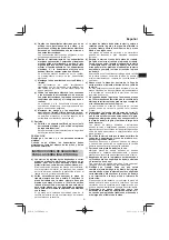 Предварительный просмотр 81 страницы HIKOKI C 8FSE Handling Instructions Manual