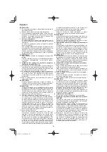 Предварительный просмотр 86 страницы HIKOKI C 8FSE Handling Instructions Manual