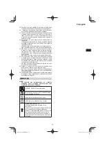 Preview for 95 page of HIKOKI C 8FSE Handling Instructions Manual