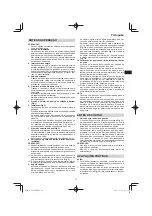 Предварительный просмотр 97 страницы HIKOKI C 8FSE Handling Instructions Manual