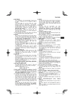 Предварительный просмотр 111 страницы HIKOKI C 8FSE Handling Instructions Manual