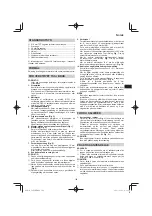 Предварительный просмотр 129 страницы HIKOKI C 8FSE Handling Instructions Manual