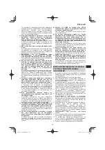 Предварительный просмотр 147 страницы HIKOKI C 8FSE Handling Instructions Manual