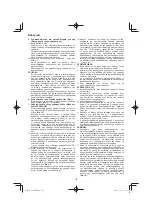 Предварительный просмотр 152 страницы HIKOKI C 8FSE Handling Instructions Manual