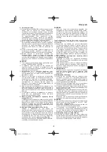 Preview for 153 page of HIKOKI C 8FSE Handling Instructions Manual